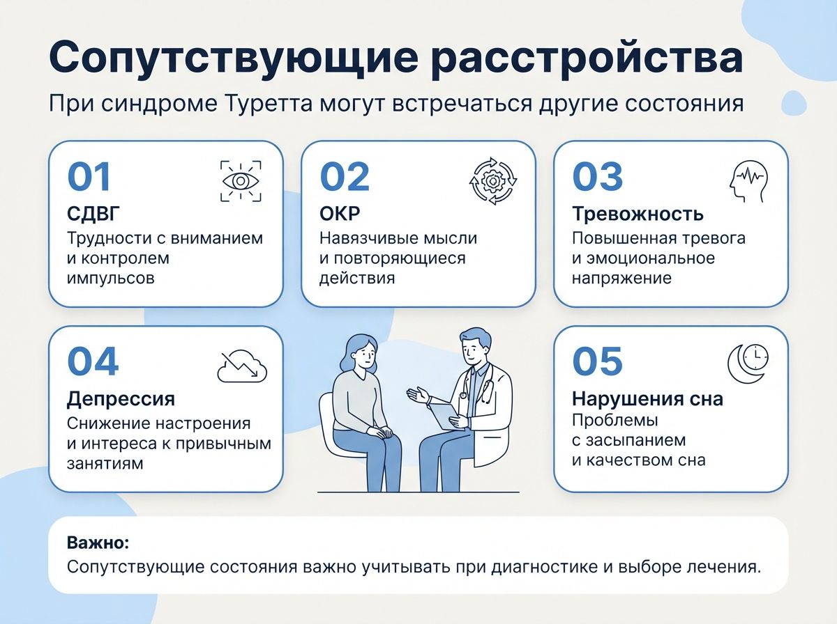 Лечение синдрома Туретта в Лабинске инфографика